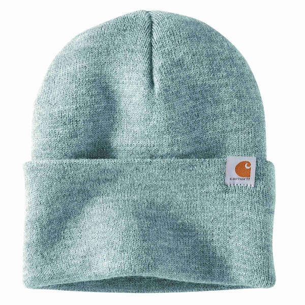 Carhartt Men's AH4597 M Knt Cffd Beanie OS Hats Unassigned Heather Grey AH4597-M / 104597-HGYOS - main
